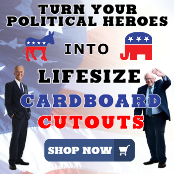 Democrat Cardboard Cutout