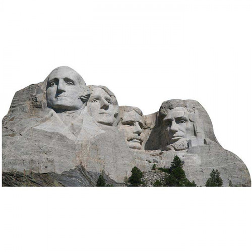 Mount Rushmore Cardboard Cutout Standee Standup