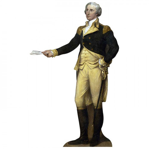 George Washington Cardboard Cutout Standee Standup