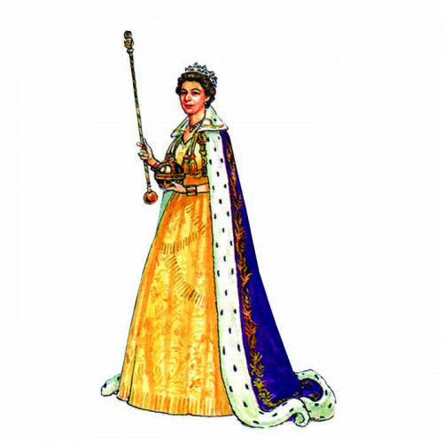 Queen Elizabeth II Cardboard Cutout Standee Standup